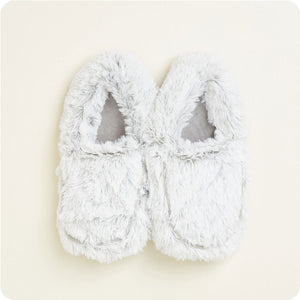 Gray Marshmallow Slippers - Molly's! A Chic and Unique Boutique 