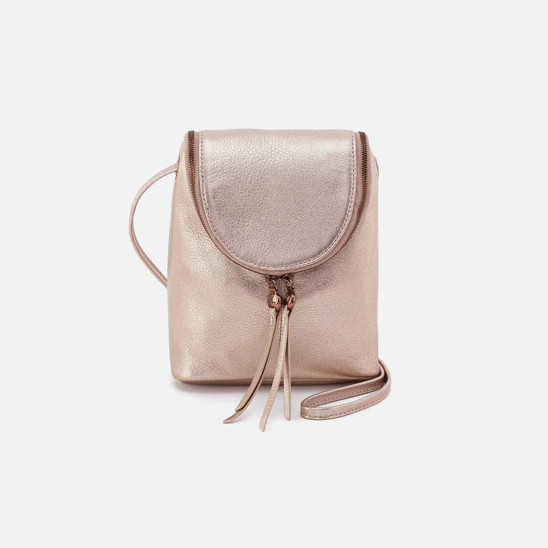 FERN CROSSBODY IN METALLIC PINK - Molly's! A Chic and Unique Boutique 