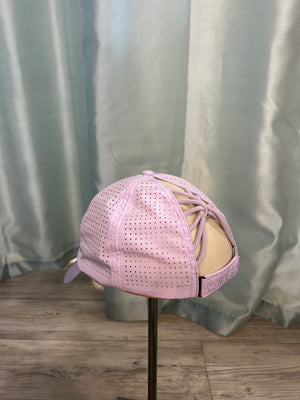 LOVE TENNIS TUCK-IN STRAP HAT- LAVENDER - Molly's! A Chic and Unique Boutique 