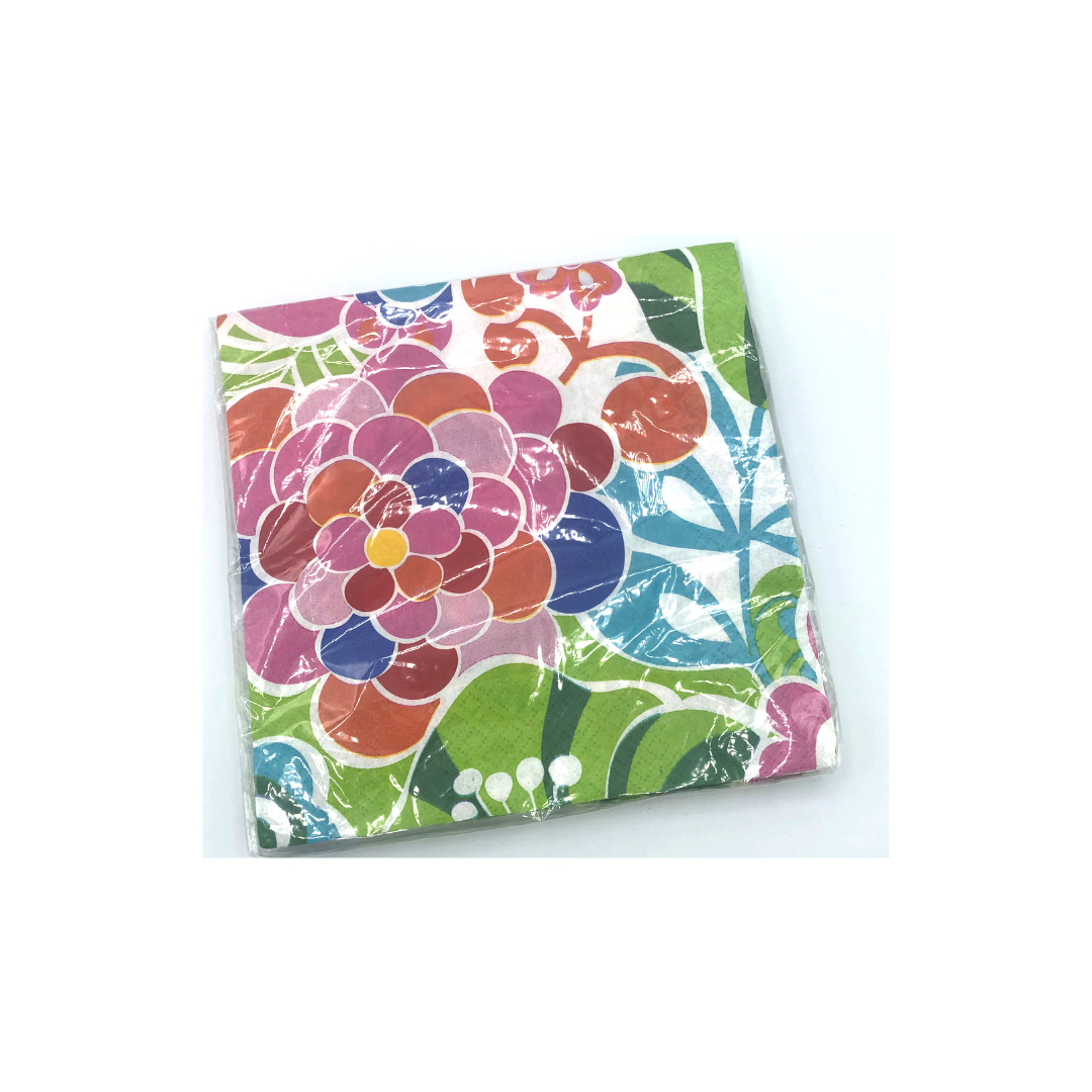 LUNCH POPPIN FLOWER NAPKINS - Molly's! A Chic and Unique Boutique 