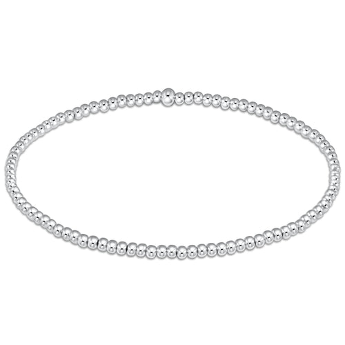 CLASSIC STERLING 2MM BEAD BRACELET - Molly's! A Chic and Unique Boutique 