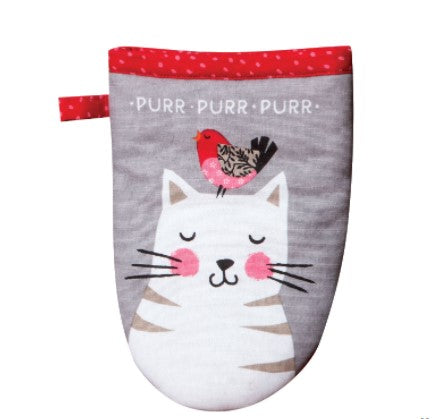 Kay Dee Designs Cat Patch Dual Purpose Terry Towel