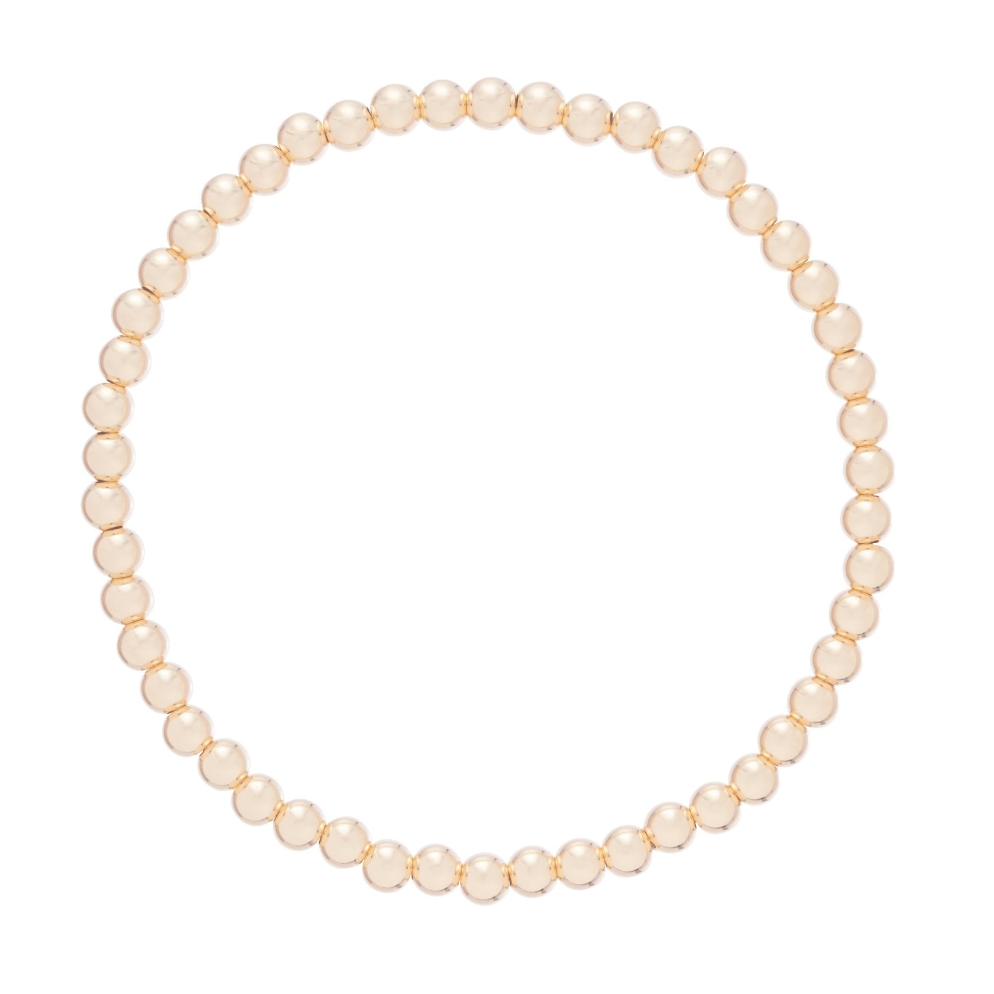 CLASSIC GOLD 4MM BEAD BRACELET - Molly's! A Chic and Unique Boutique 