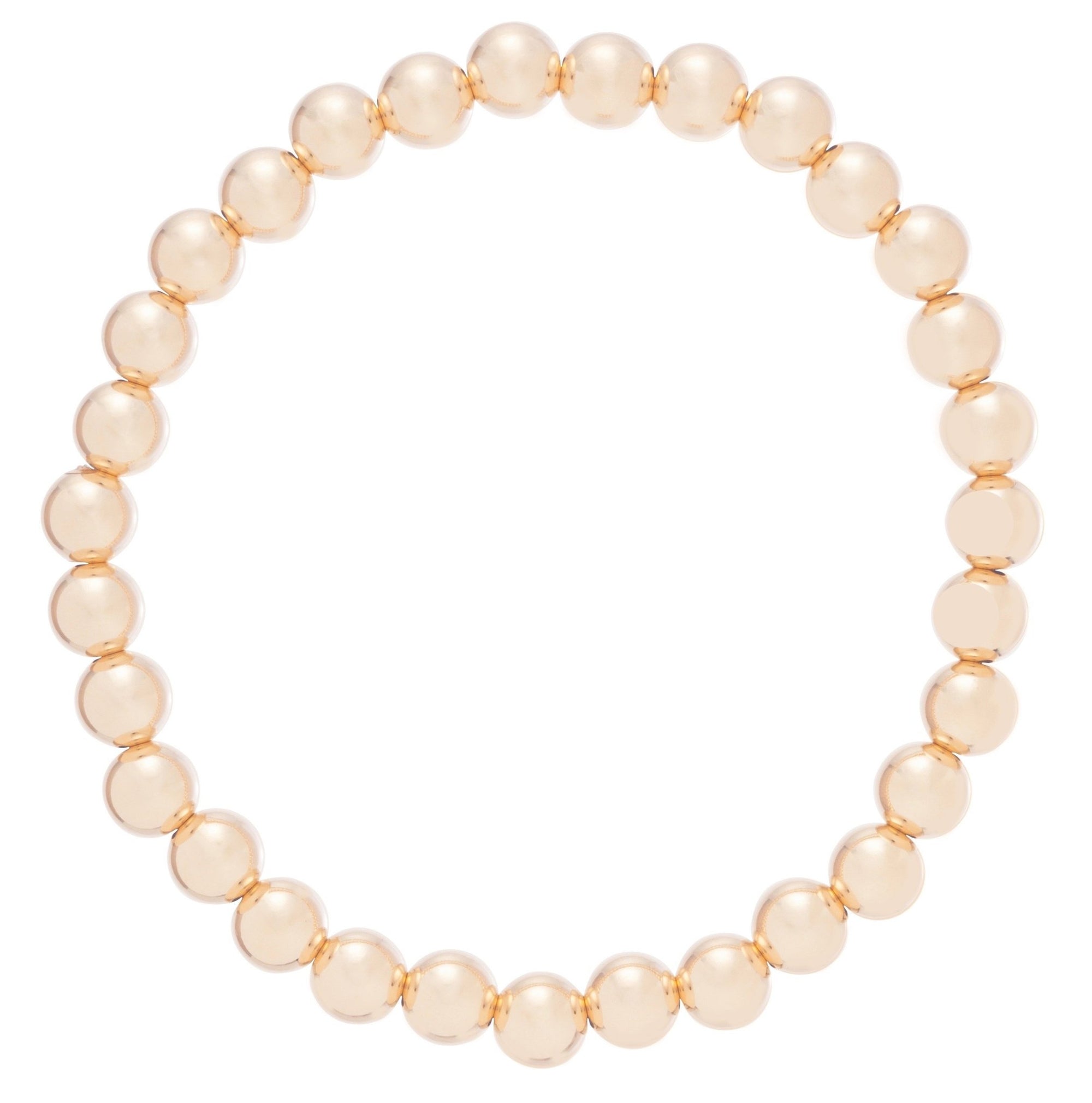 CLASSIC GOLD 5MM BEAD BRACELET - Molly's! A Chic and Unique Boutique 