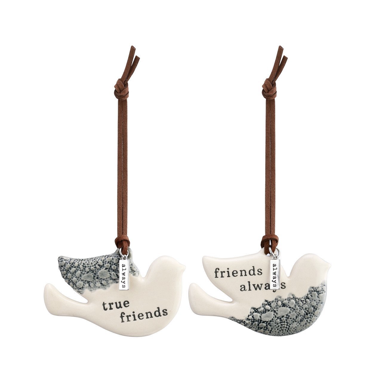 FRIENDS ONE TO KEEP, ONE TO SHARE ORNAMENT SET - 1004500097 - Molly's! A Chic and Unique Boutique 