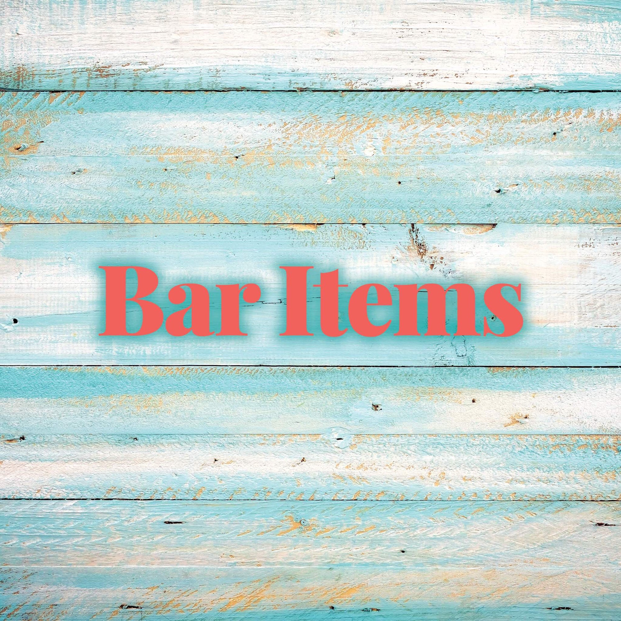 Bar Items | Molly's! A Chic and Unique Boutique