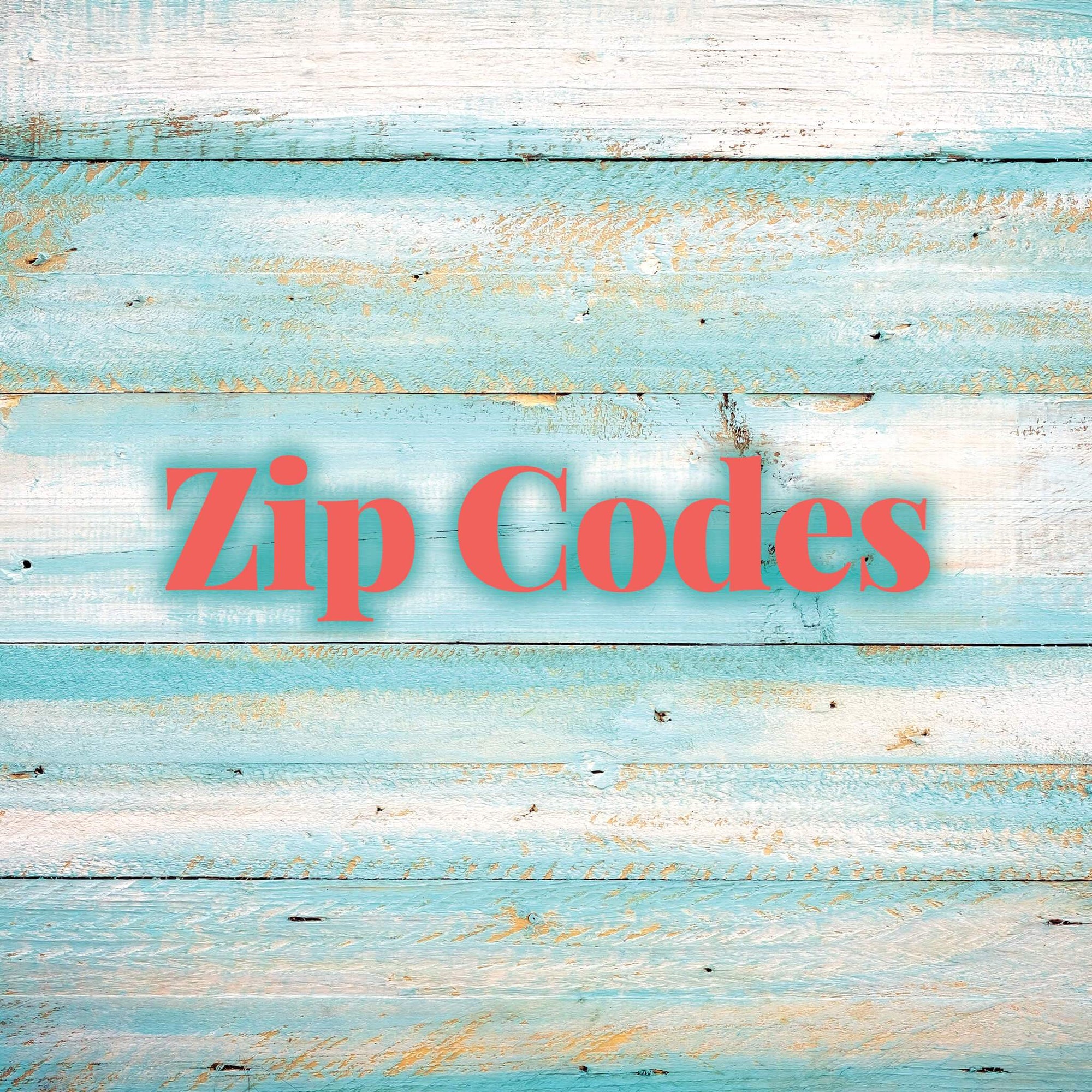 Zip Codes | Molly's! A Chic and Unique Boutique