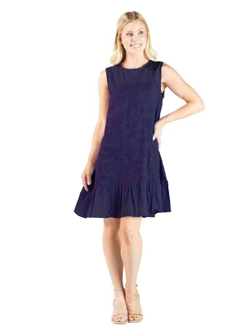 SIMPLY SOUTHERN SUNDRESS- NAVY