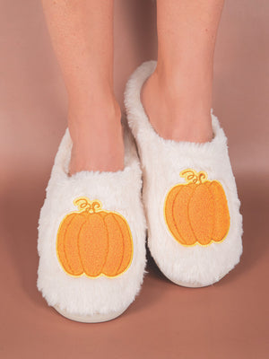 PUMPKIN SLIPPERS