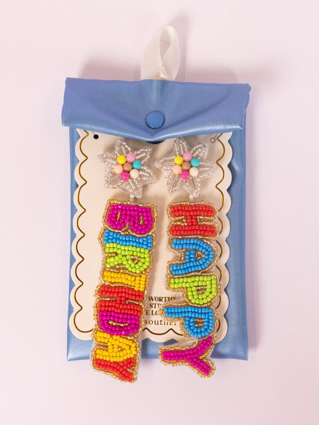 BIRTHDAY EARRINGS - Molly's! A Chic and Unique Boutique 