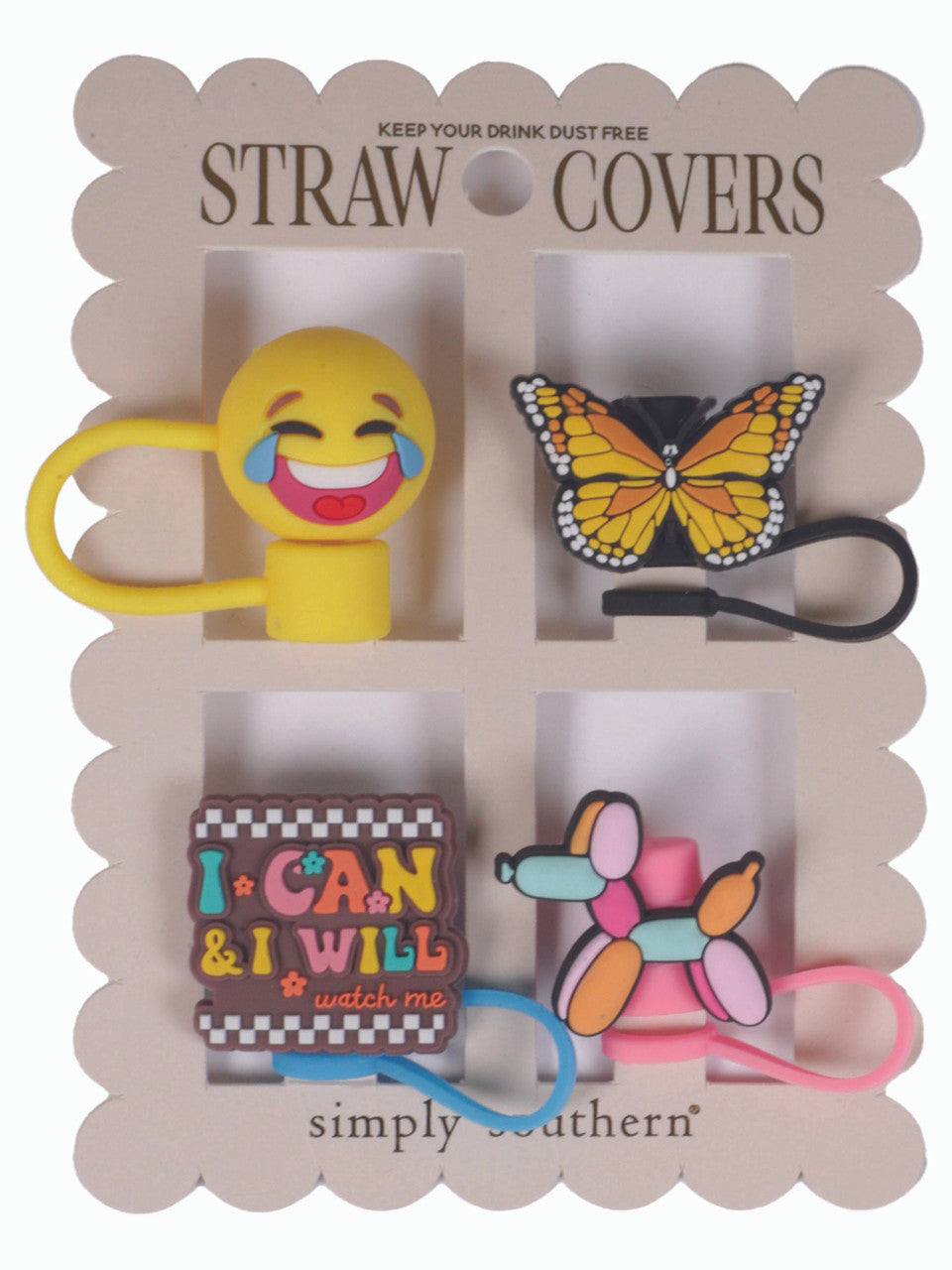 BUTTERFLY STRAWCOVERS - Molly's! A Chic and Unique Boutique 
