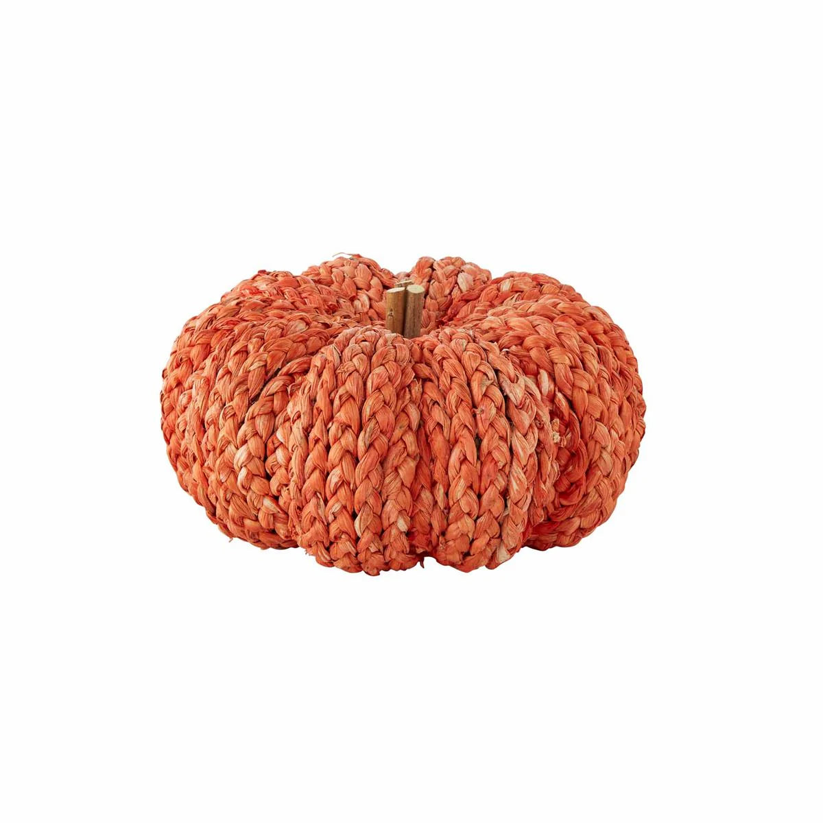 MEDIUM ORANGE CORN HUSK PUMPKIN - Molly's! A Chic and Unique Boutique 