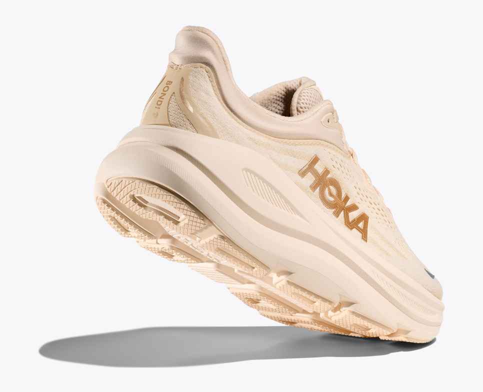 WOMEN'S HOKA BONDI 9- VANILLA/BIRCH - Molly's! A Chic and Unique Boutique 