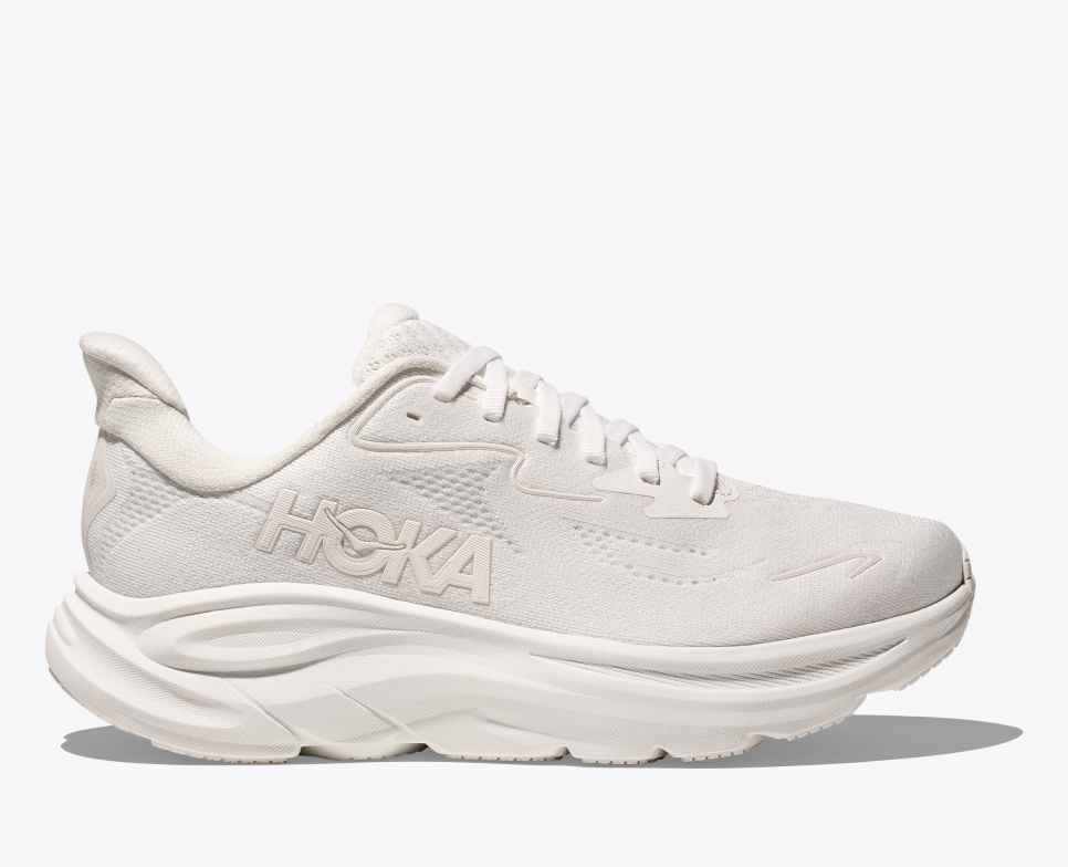 WOMEN'S HOKA CLIFTON 10- WHITE - Molly's! A Chic and Unique Boutique 