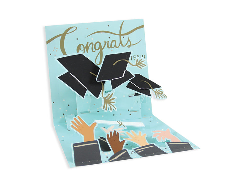 GRADUATE! CONGRATS! POP UP CARD - Molly's! A Chic and Unique Boutique 