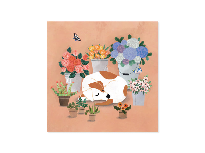 FLOWER CART POP UP CARD - Molly's! A Chic and Unique Boutique 