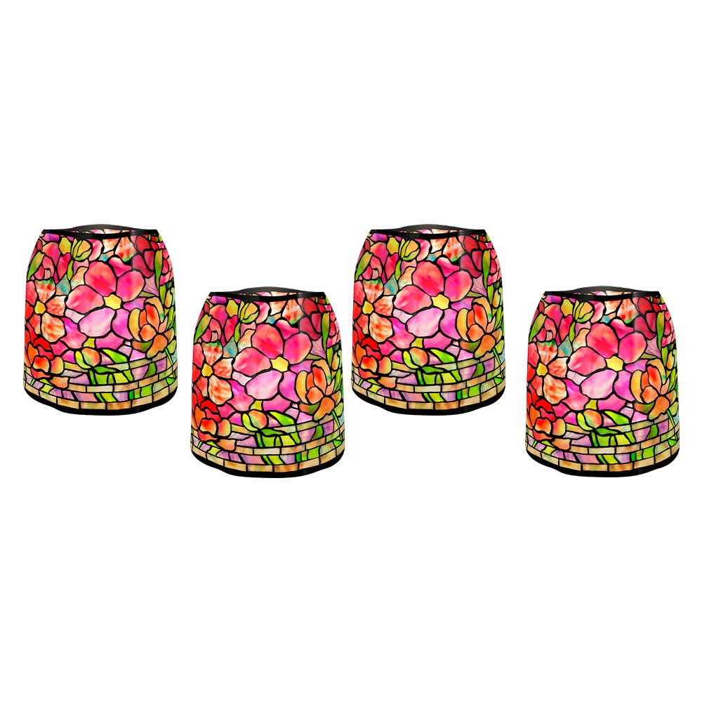 Luminary Lanterns - Louis C. Tiffany Pink Peony - Molly's! A Chic and Unique Boutique 