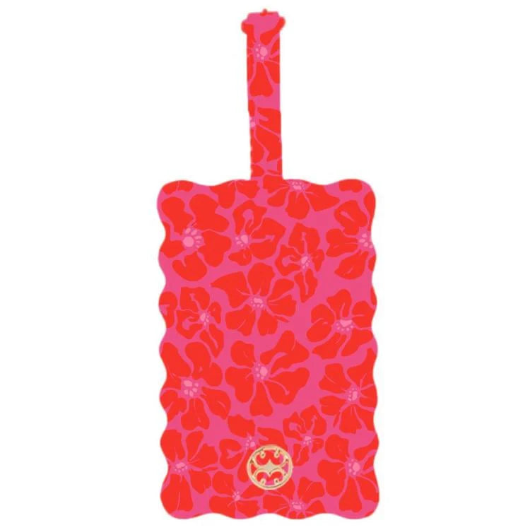 LUGGAGE TAG- GARDEN SAMBA PINK