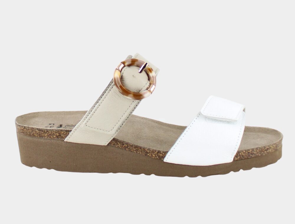 NAOT ANABEL WEDGE WHITE - Molly's! A Chic and Unique Boutique 