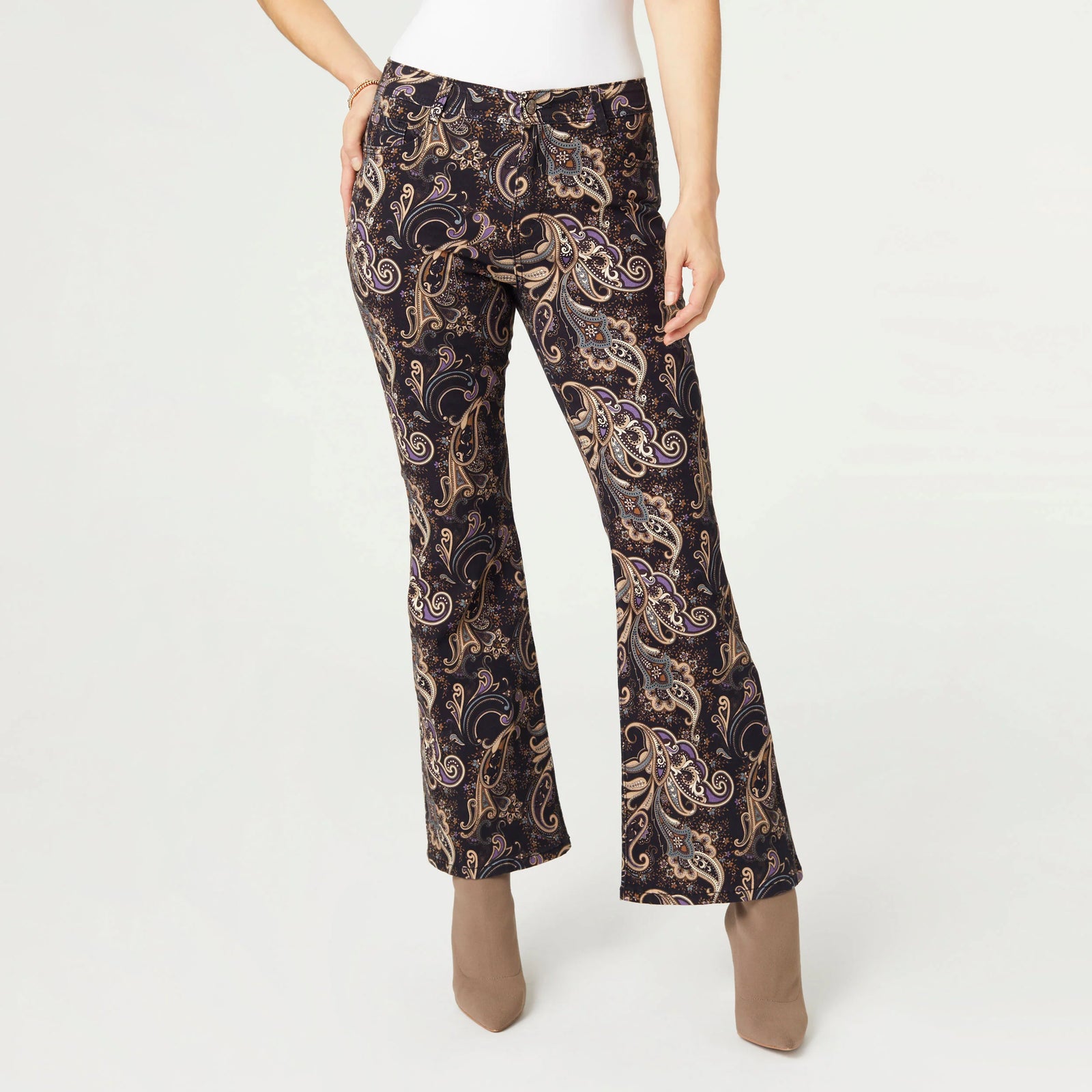 Draco Printed Flare Pant - Molly's! A Chic and Unique Boutique 