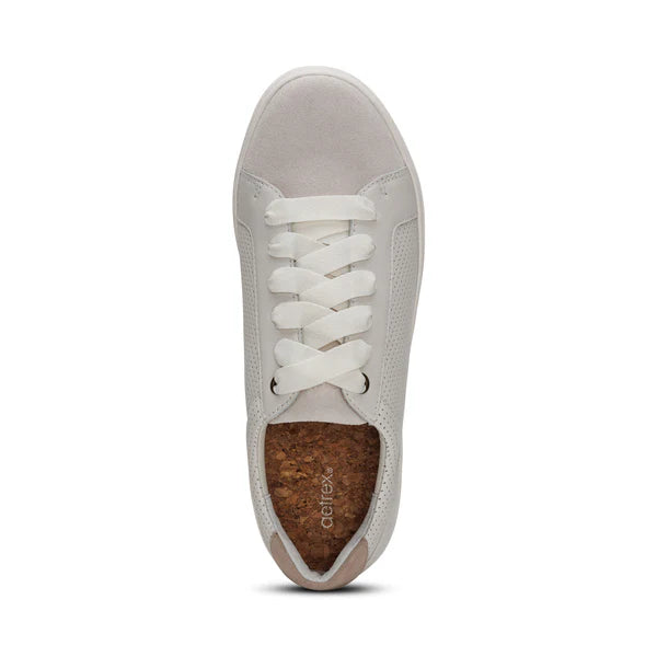 COURTNEY LACE-UP SNEAKER- CHALK - Molly's! A Chic and Unique Boutique 