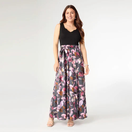 ANNA PRINTED TANK DRESS