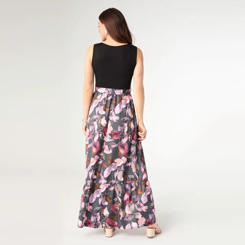 ANNA PRINTED TANK DRESS