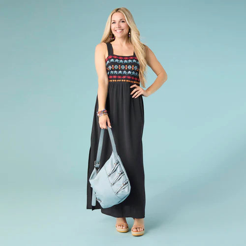SARAH SLEEVELESS EMBROIDERED DRESS - Molly's! A Chic and Unique Boutique 