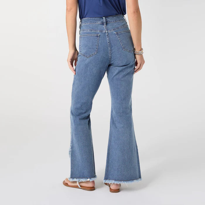 Bambu Soft Flare Fringe Crossover with Studs *PREVIEW* - Molly's! A Chic and Unique Boutique 