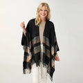 Teagan Striped Lurex- Black
