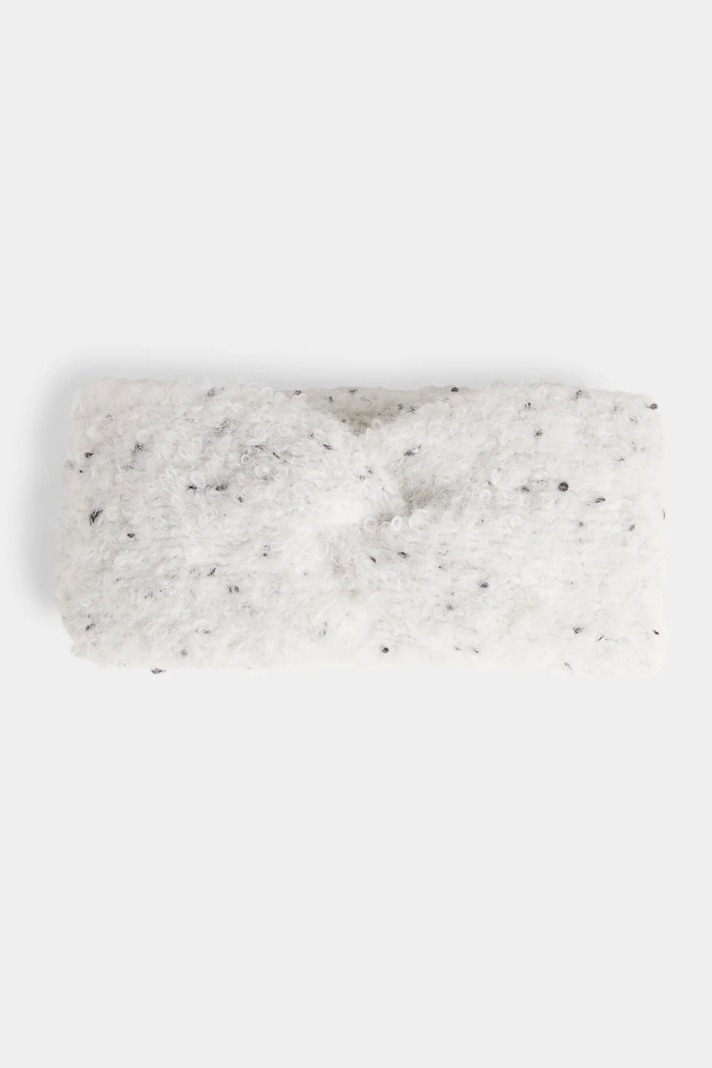 Trendy Twist Headband - Winter White
