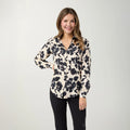Trieste Lightweight Floral Print Blouse