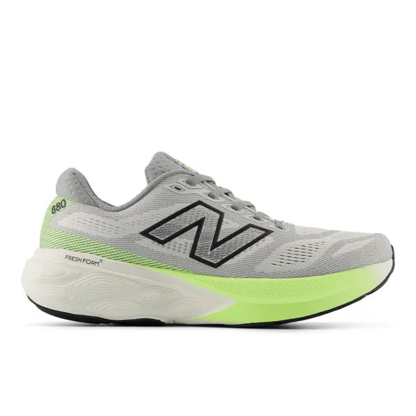 MENS FRESH FOAM X 880 V 15- GREY WITH GREEN