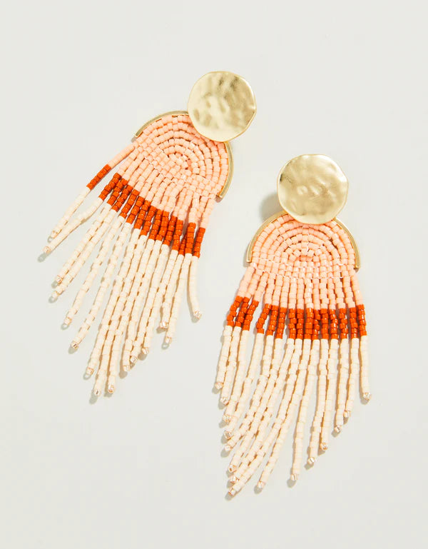 BITTY BEAD EARRINGS TERRA COTTA - Molly's! A Chic and Unique Boutique 