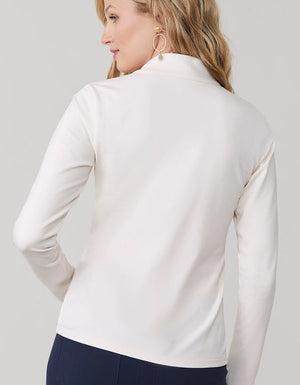 NORA HALF-ZIP TOP SHELL - Molly's! A Chic and Unique Boutique 