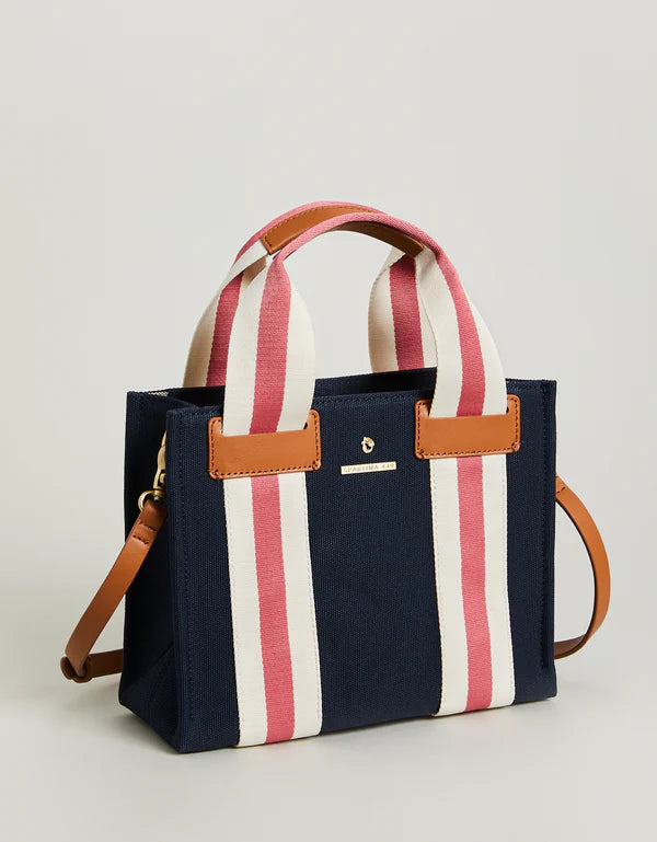 CHARLIE CROSSBODY MINI TOTE NAVY - Molly's! A Chic and Unique Boutique 