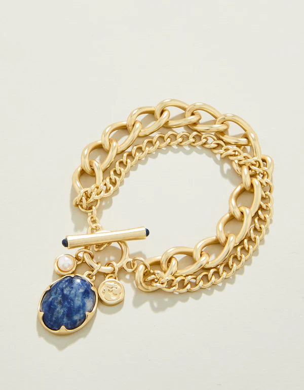 CORALIE TOGGLE BRACELET BLUE - Molly's! A Chic and Unique Boutique 