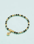 HELENA STRETCH BRACELET 4MM- BLACK