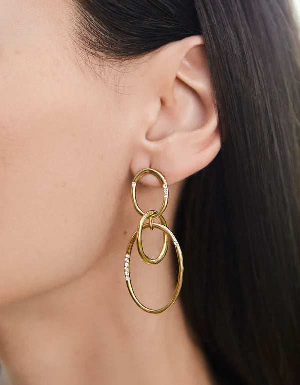 OKATIE EARRINGS CRYSTAL