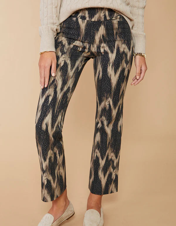 MAREN KICK FLARE PANT BOTANIC GARDEN IKAT DOT - Molly's! A Chic and Unique Boutique 