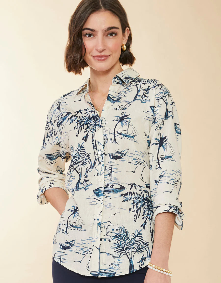AIDA RELAXED BUTTONDOWN - Molly's! A Chic and Unique Boutique 