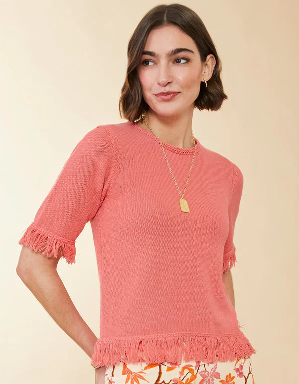 SOFIA FRINGE SWEATER - Molly's! A Chic and Unique Boutique 