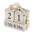 WEDDING COUNTDOWN BLOCK - Molly's! A Chic and Unique Boutique 