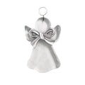 ANGEL METAL BOW GLASS ORNAMENT