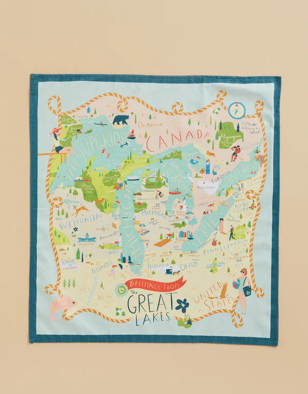 THE GREAT LAKES DISH TOWEL - Molly's! A Chic and Unique Boutique 