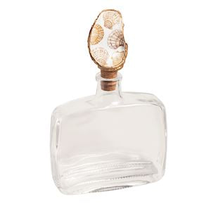 Gold Shell Oyster Decorative Bottle