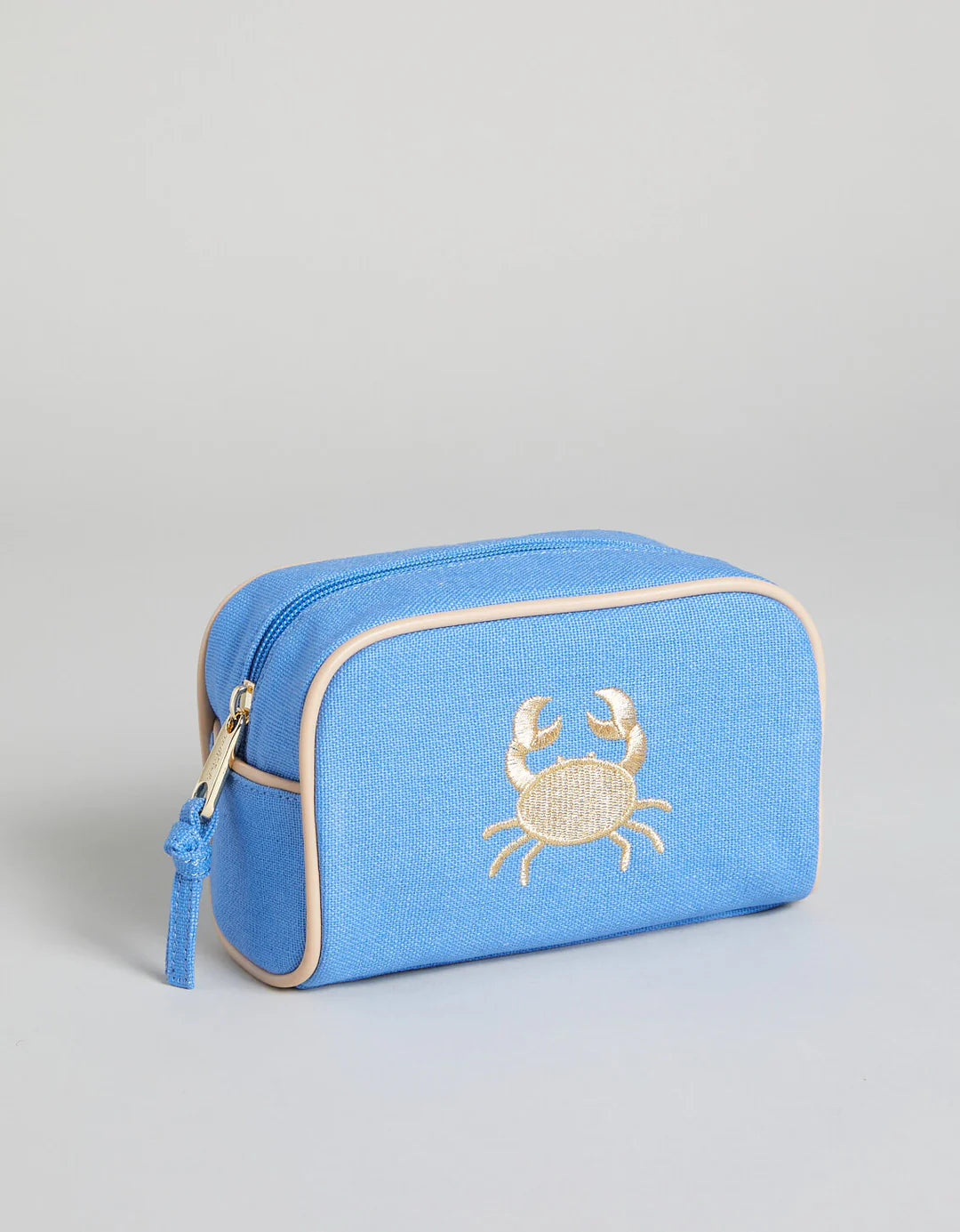 BLUE TRAVEL POUCH CRAB - Molly's! A Chic and Unique Boutique 