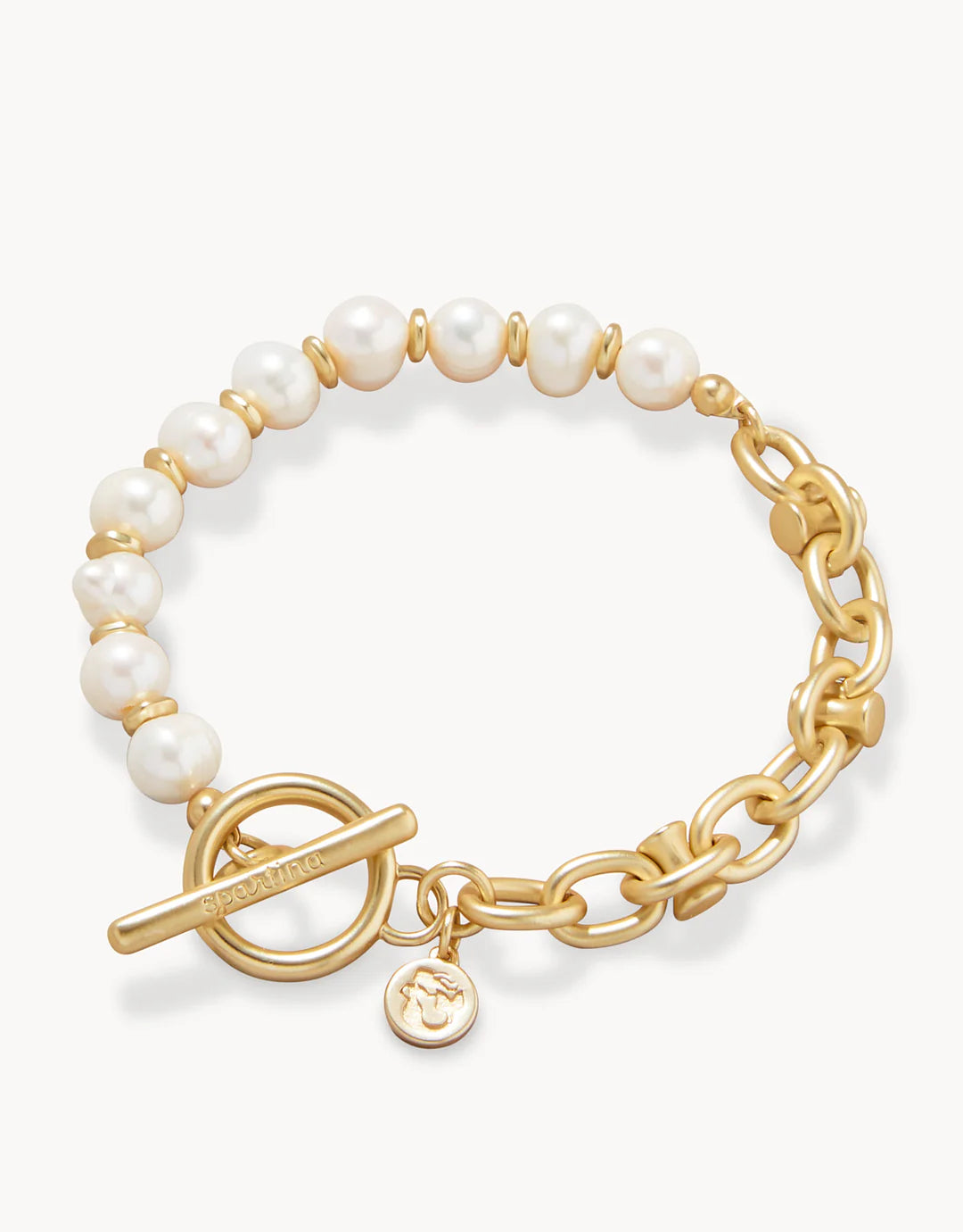 HOURGLASS PEARL TOGGLE BRACELET - Molly's! A Chic and Unique Boutique 