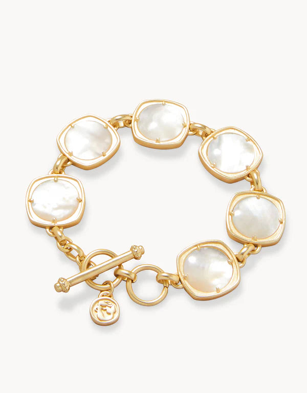 CHARLIE BRACELET- MOTHER OF PEARL - Molly's! A Chic and Unique Boutique 