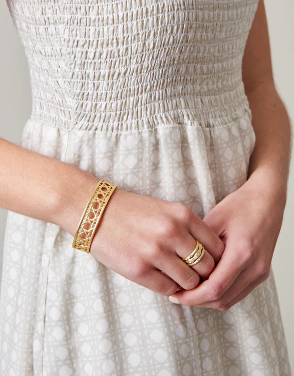 SAND BAR RING STACK WHITE OPAL - Molly's! A Chic and Unique Boutique 